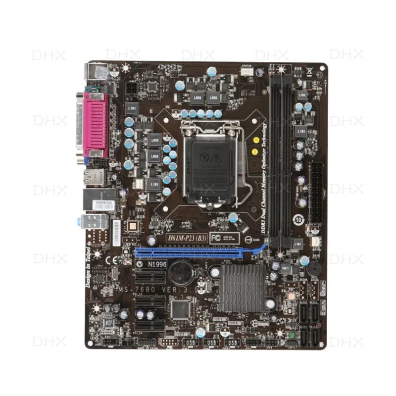 For MSI H61M-P23(B3) Motherboard 16GB LGA 1155 DDR3 Micro ATX H61 Mainboard 100% Tested Fully Work be Fast ship DH