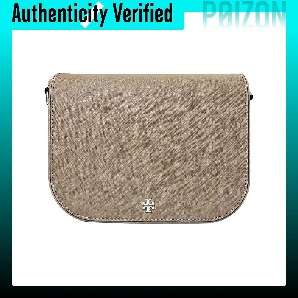 TORY BURCH Emerson Textured Leather Crossbody Bag, Shoulder Bag Women's Gray 134839-082