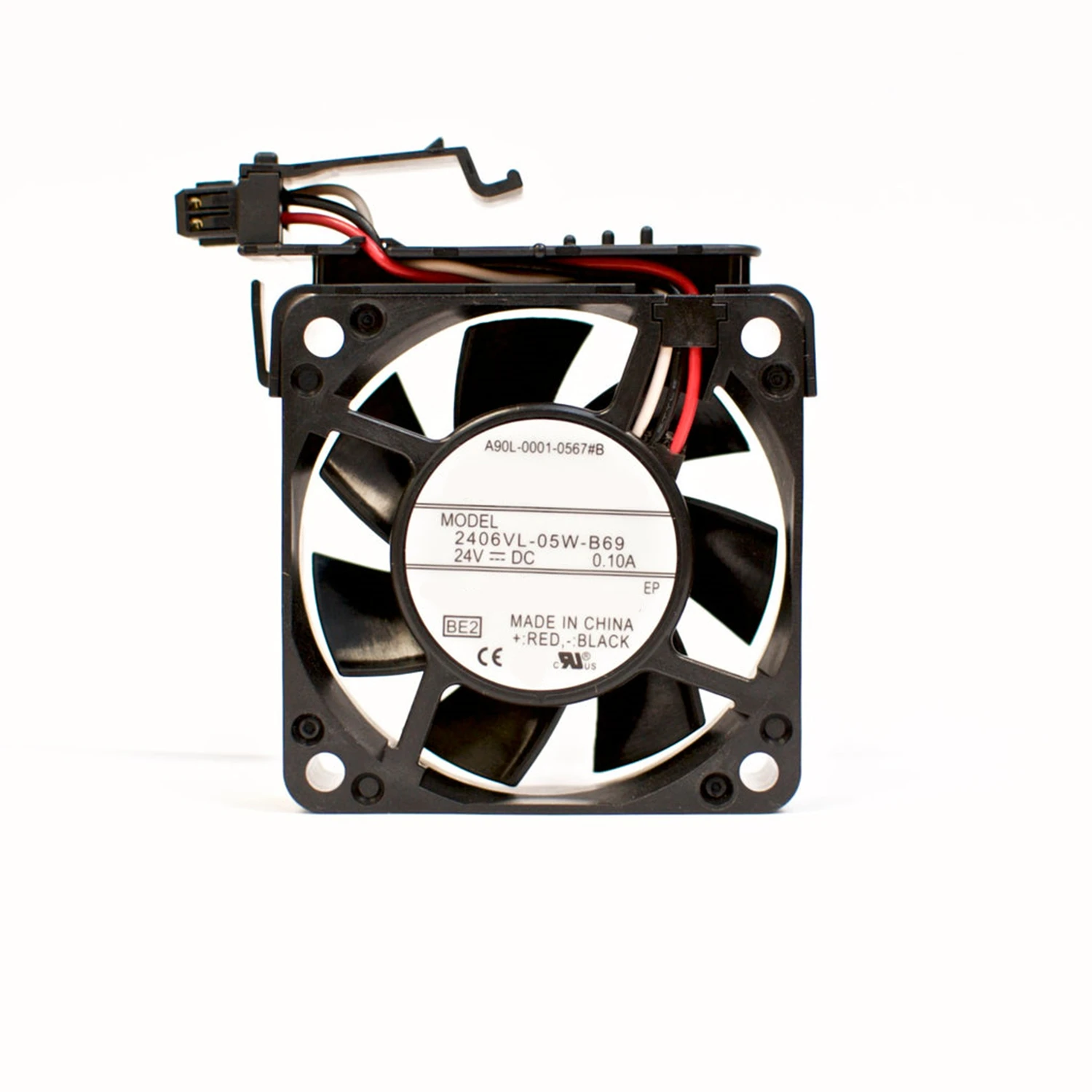 2406VL-05W-B69 9WF0624H707A A90L-0001-0567 # B DC 24V 0.10A 6cm 6015 60*60*15mm Ventilador de enfriamiento para FANUC