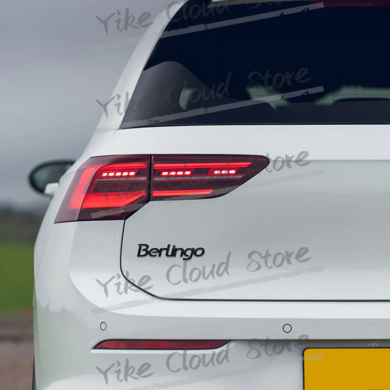 لسيتروين بيرلينجو K9 M XL شاحنة التخييم رسالة الديكور شعار تصفيف السيارة ثلاثية الأبعاد شارة معدنية الجسم جذع ملصقات بمادة لاصقة ذاتية #2