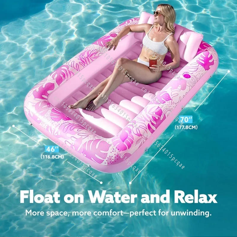 Adult Inflatable Tanning Pool Large Tanning Tub Inflatable Water Bed