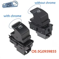 5G 0959855 Botón de interruptor de Control de ventana para VW Volkswagen Golf Passat B8 Tiguan Touran 2016-2022 5G 0959855 H 5G 0959855 G 5G 0959855 N N
