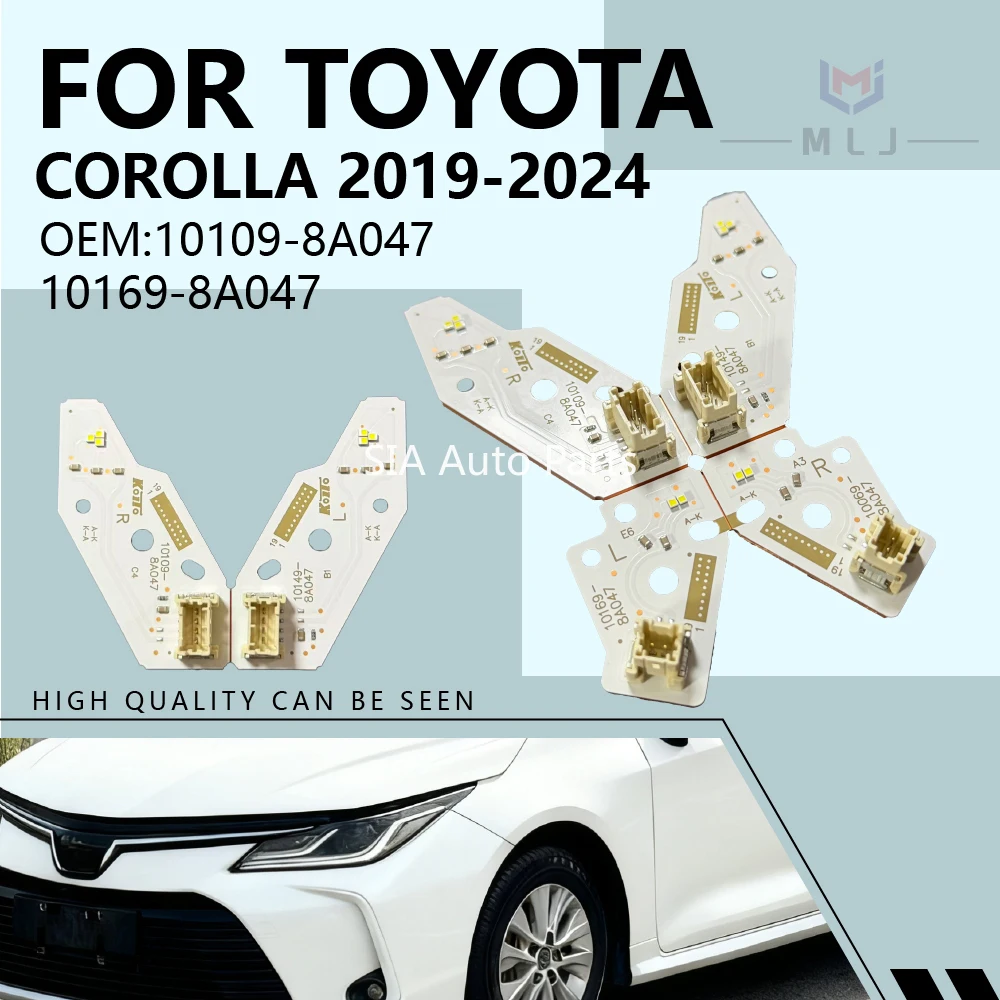 

NEW OEM 10109-8A047 10169-8A047 For Toyota Corolla 2019-2024 ALTIS Angel Eye Module Daytime Running Light Light Chip DRL Board