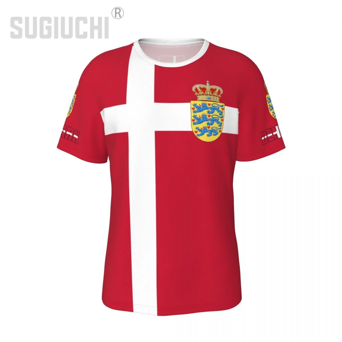 Unisex Nation T-Shirt Dänemark Flagge Dänen T-Shirts für Männer Frauen Fußball Fußball Fans Geschenke individuelle Kleidung T-Shirt