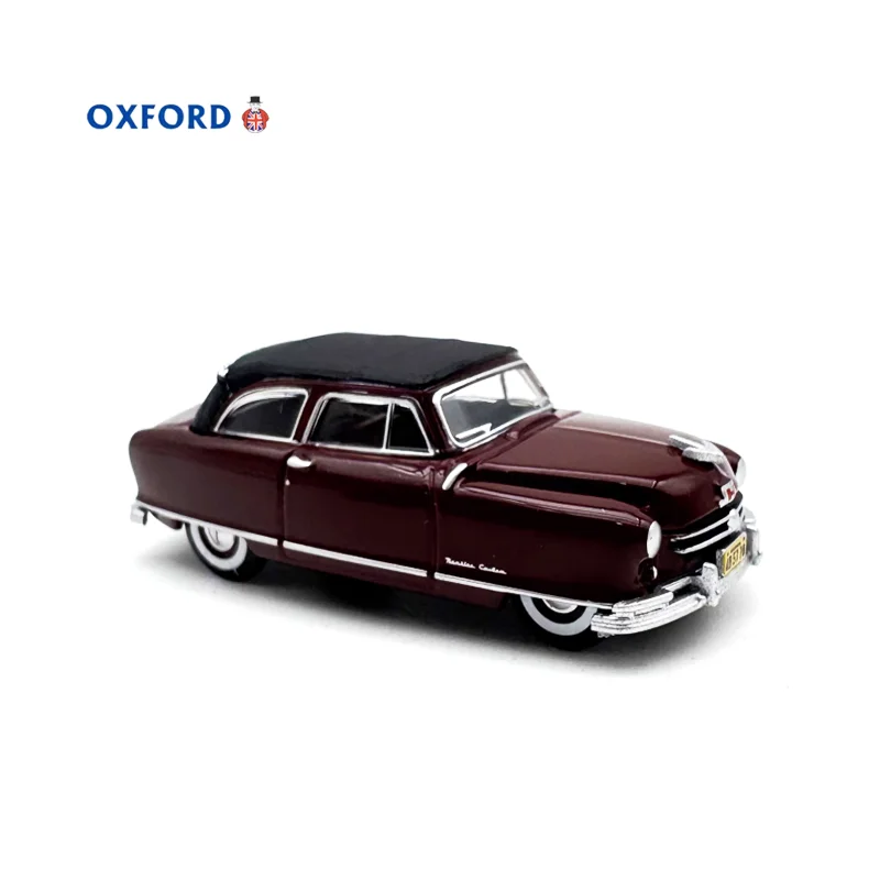

OXFORD литой под давлением масштаб 1:87, сплав 1950 Nash, ретро модель спортивного автомобиля, готовый продукт, имитация коллекции игрушек, подарок, статический дисплей