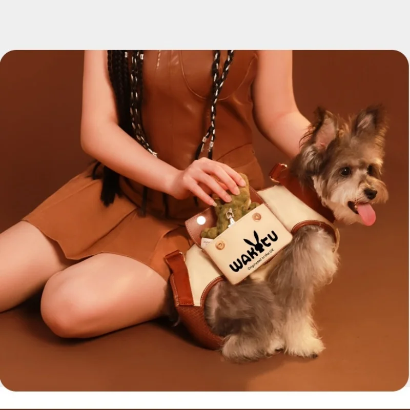 pet bag carry sling Portable Pet Lifter Carrier Lift Support Harness Leash Set Dog cat Vest Harness pet lift harness wholesale