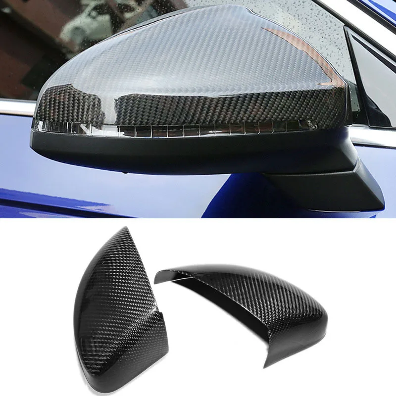 

For AUDI 14-20 Audi A3 RS3 S3 True Real Carbon Fiber Retrofit Paste Replacement Mirror Shell Car Retrofit Kit
