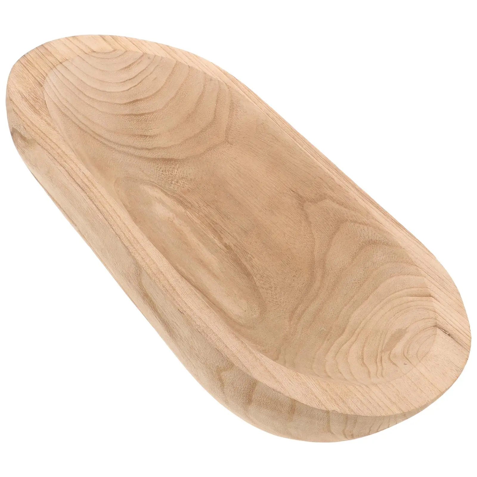 

Wooden Decorative Farmhouse Wood Decorative Bowl Style Rustic Holder Centerpiece Table Decor Wooden Bowls
