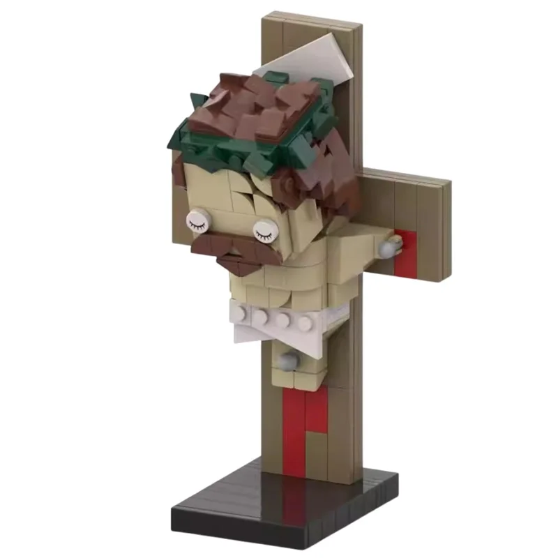 Cristianismo Bíblia Sagrada Crux Jesus Bloco de Construção Mini Figura de Ação Brinquedo