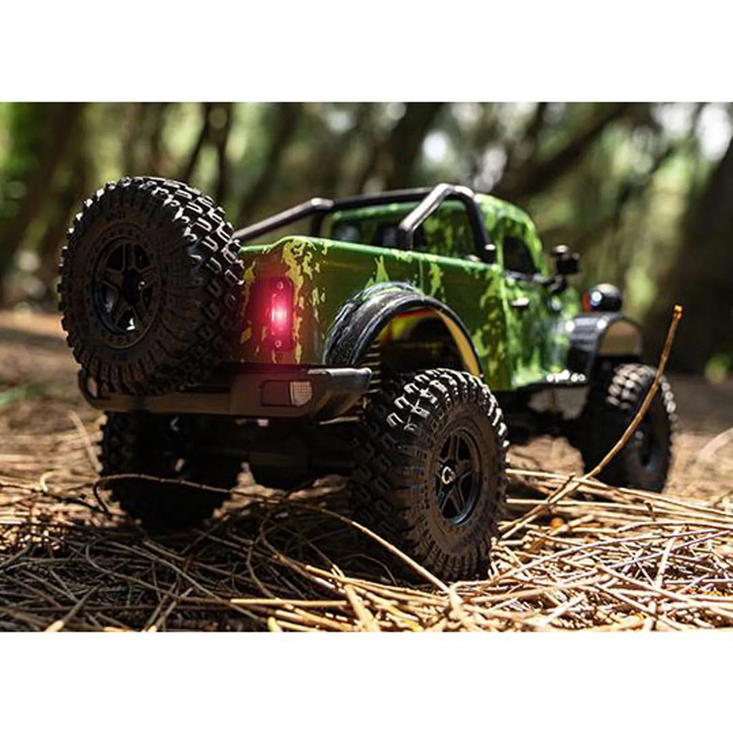1/18 rc veículo off road c8813 4*4 simulação de controle remoto captador carro escalada rtr motor escovado à prova dwaterproof água brinquedo esc