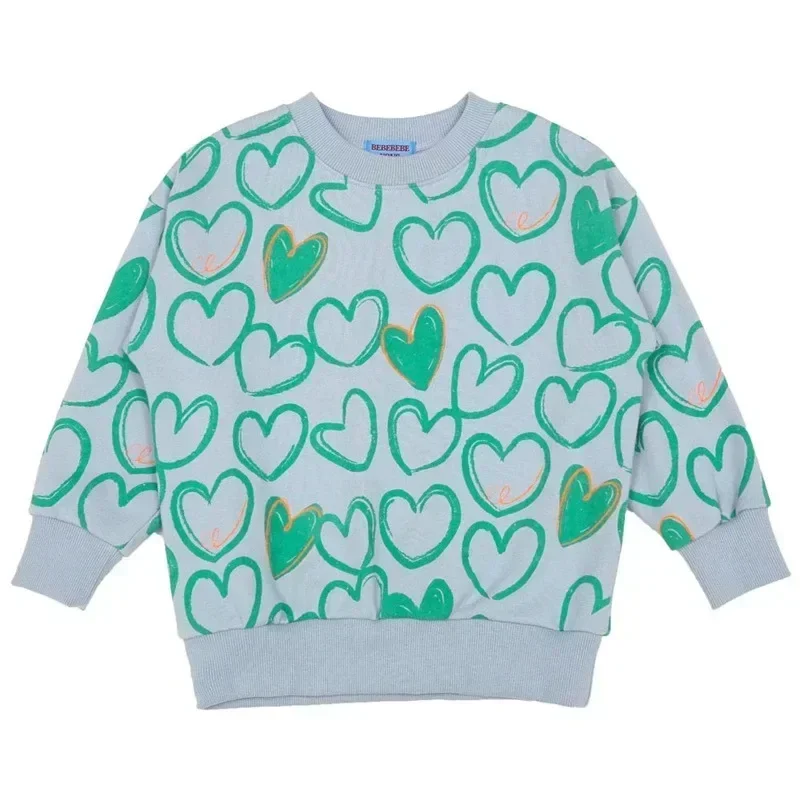 Kid Jumper OUYANG&IVAN Kids Cotton Sweatshirt AW New Children Magenta Velour Clothes Boy Girl Loose Warm Top Sweaters Outwear