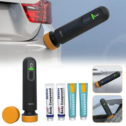 Máquina pulidora de encerado inalámbrica inteligente USB, 12000RPM, pintura de belleza para coche, reparación de arañazos, herramientas de película de aceite de vidrio para ventana