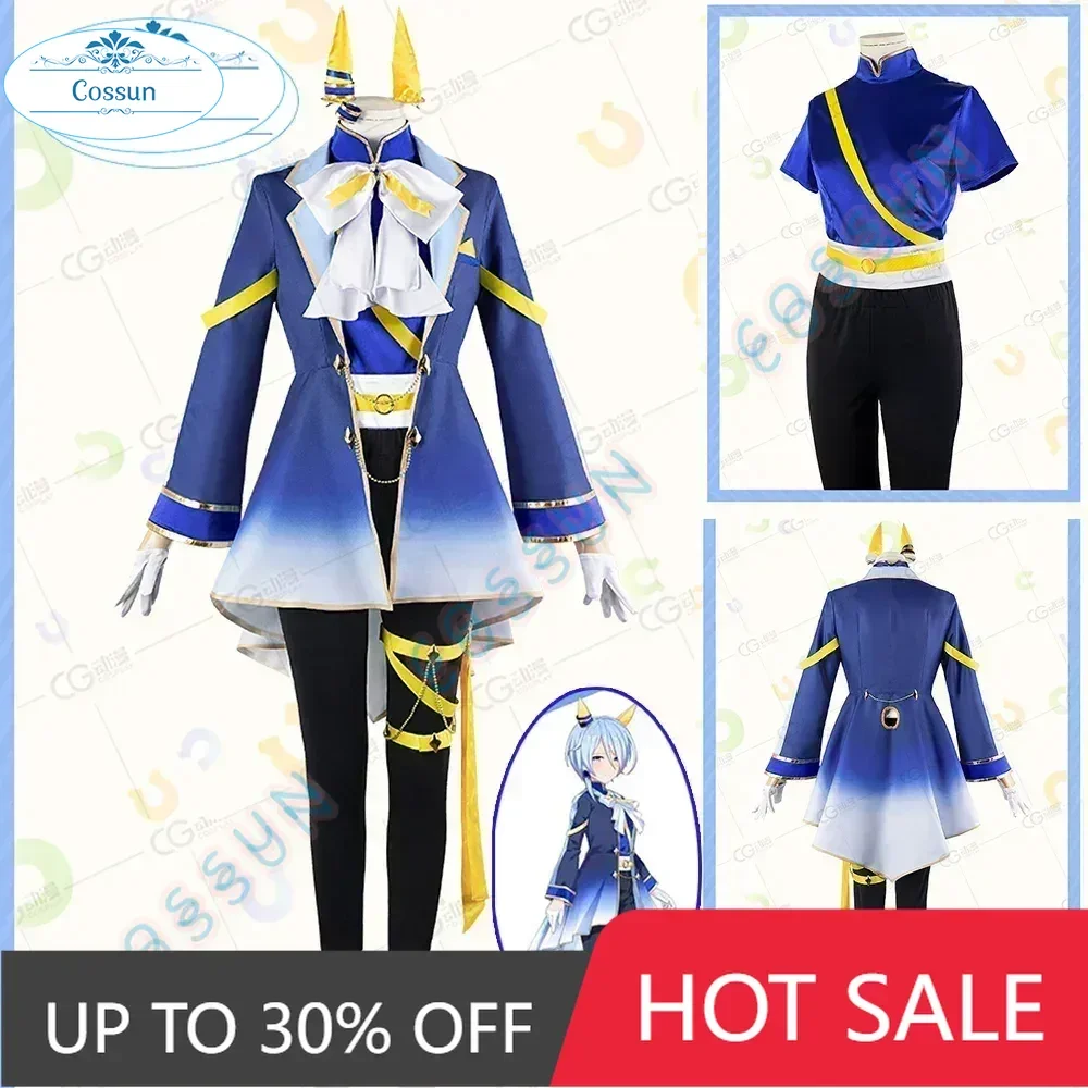 

COSSUN COSSUUN Umamusume: Pretty Derby Cos K.S.Miracle Cosplay Costume Halloween Game Outfits Suit Women Coat Shirt Pants Wig Ta