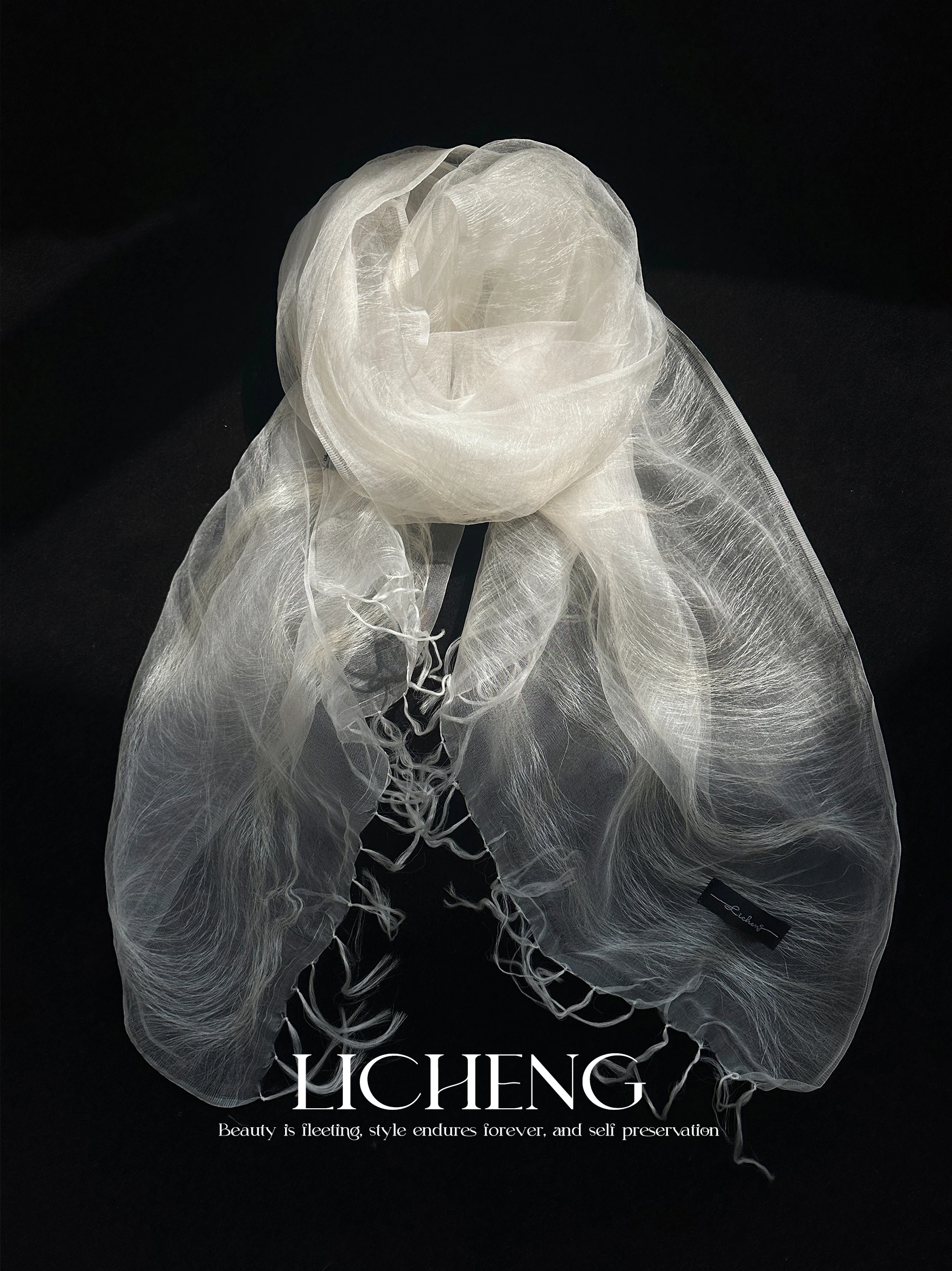 Echarpe-en-soie-100-double-couche-legere-richeng-avec-pompons-chale-decoratif-pour-femme-accessoire-d'exterieur-elegant