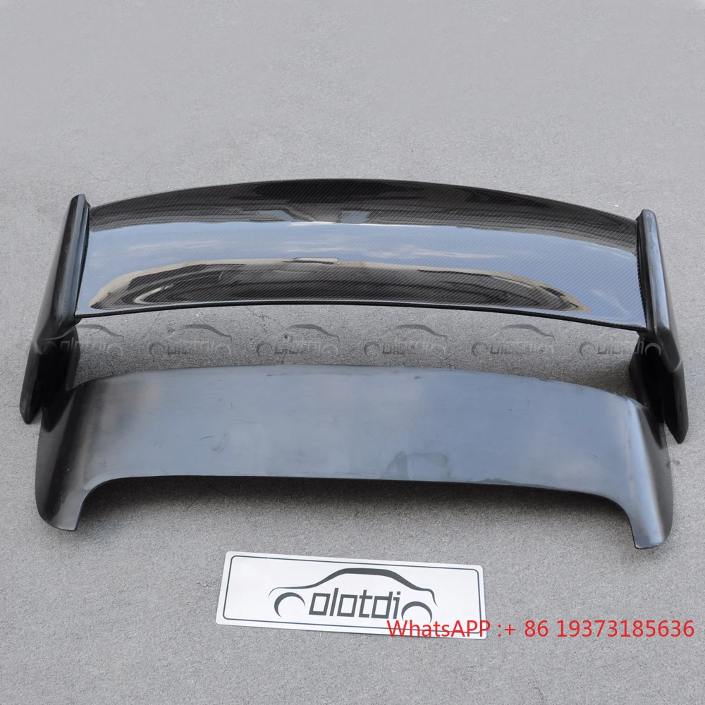 

VS Style Carbon Fiber + FRP Заднее крыло багажника со светодиодной подсветкой, спойлер на крышу для Subaru Impreza WRX STI