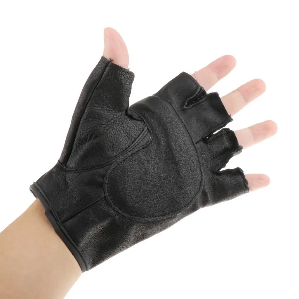 luvas-masculinas-de-meio-dedo-luvas-sem-dedos-de-couro-macio-para-motociclistas
