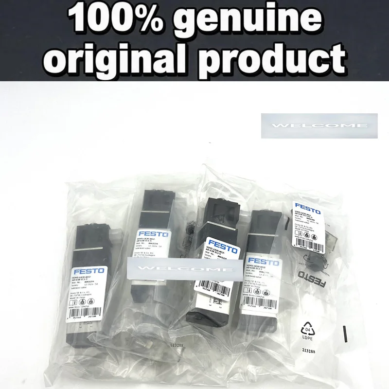 1個-100-純正-festo-vuvs-lk20-b52-vuvs-lk25-b52-vuvs-l30-b52-ソレノイドバルブ-8043215-8060300-8043219-8060306-575613-575611