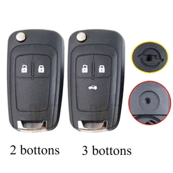 2/3-BT Car Key Fob Case Shell Housing for Opel Vauxhall Corsa Astra Vectra Zafira Omega for Buick Lacrosse Encore Regal Verano