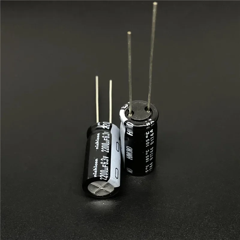 5pcs/50pcs 2200uF 6.3V NICHICON HM Series Low Impedance 10x20mm 6.3V2200uF Motherboard Capacitor