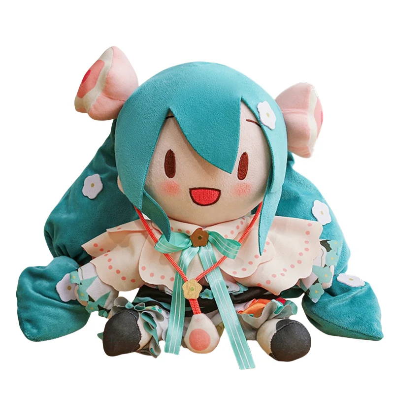 

New Style Anime Sega Vocaloid Hatsune Miku Plush Toys Flower Miku Fufu 32\50cm Cartoon Collection Girl Boys Gifts Toys