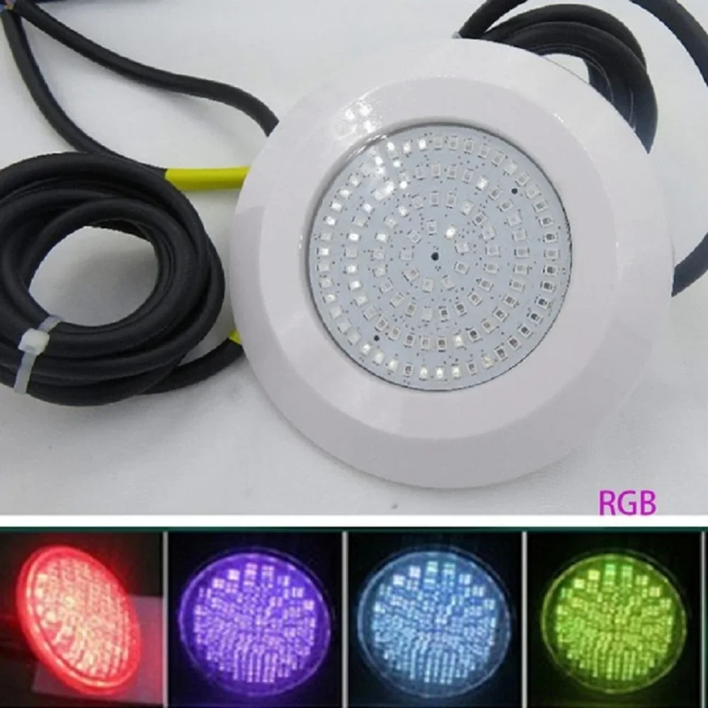 

12W RGB LED Pool Light IP68 Waterproof DC12V 9W Outdoor/Indoor Underwater Light Fountain Landscape Lamp Piscina Luz Spotlight