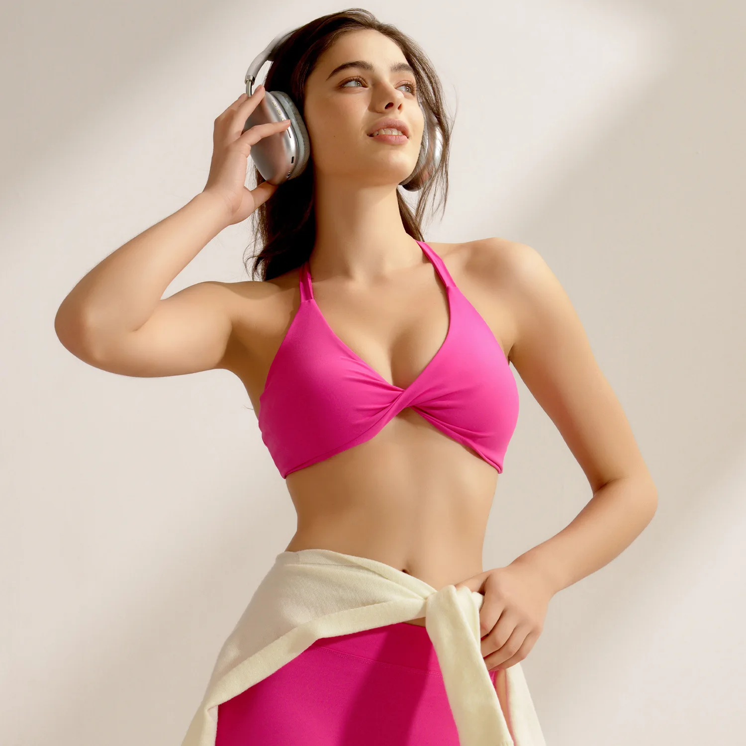 

Бюстгальтер для йоги с эффектом пуш-ап, спортивный жилет для фитнеса, нейлоновое спортивное нижнее белье для тренировок в тренажерном зале, сексуальный дышащий быстросохнущий укороченный топ для спортивных тренировок