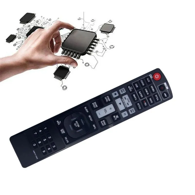DT23 AKB74115302 Replacement Remote Control for AV Receiver - ABS Black Durable Easy Install