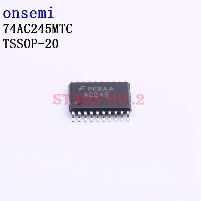 

5PCS 74AC245MTC 74ACT245SCX 74LCX16245MTD 74LCX16245MTDX onsemi Logic ICs
