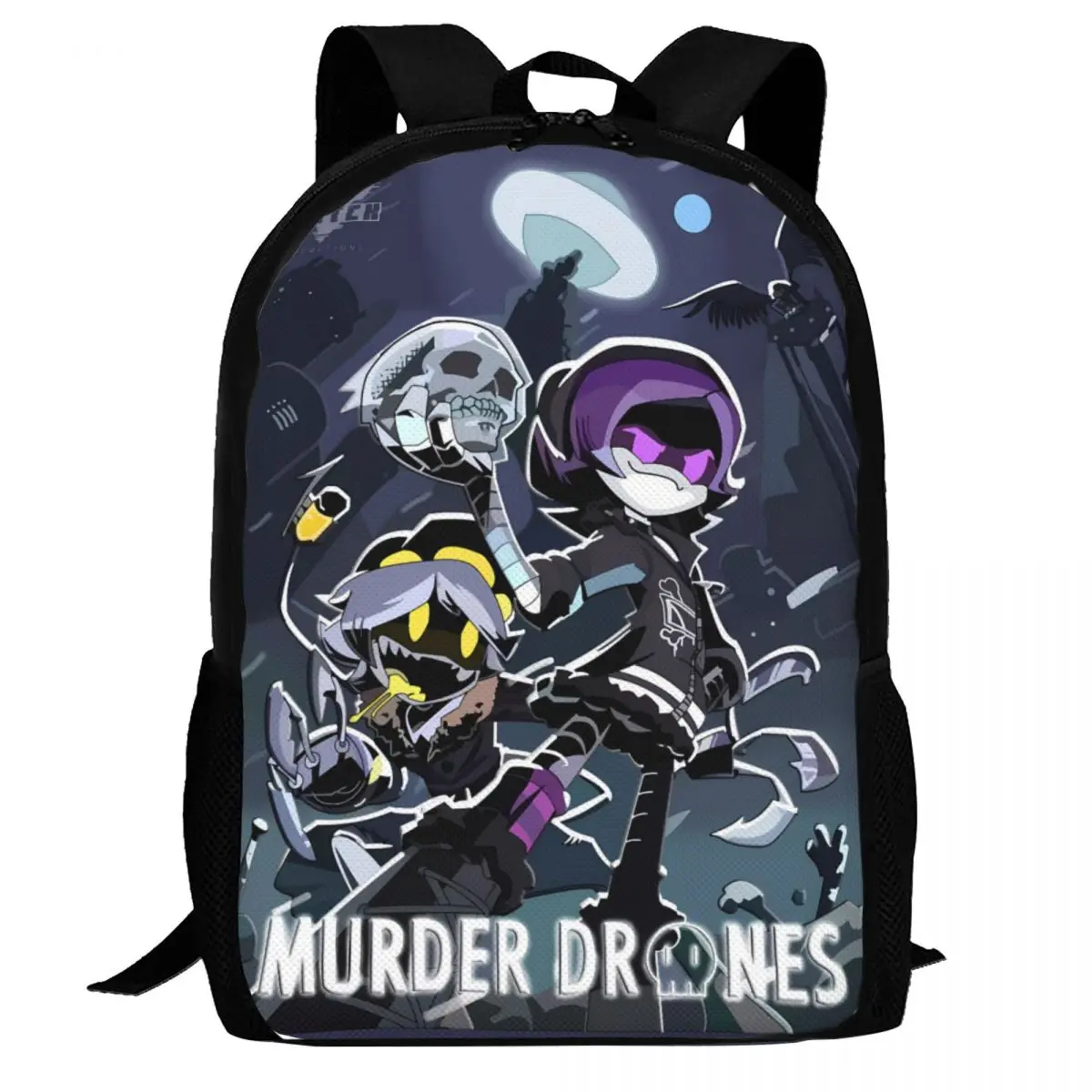 Murder Drones Travel Laptop Backpack, Business College School Computer Bag Gift for Men & Women