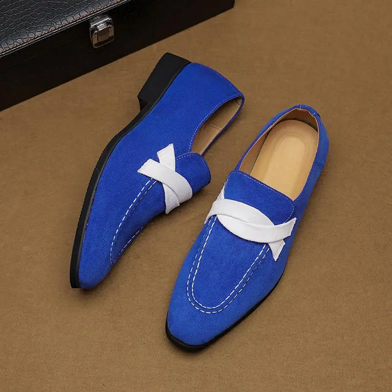 Men's shoes moccasin shoes new dress classic chef casual leather shoes casual casual men's workers