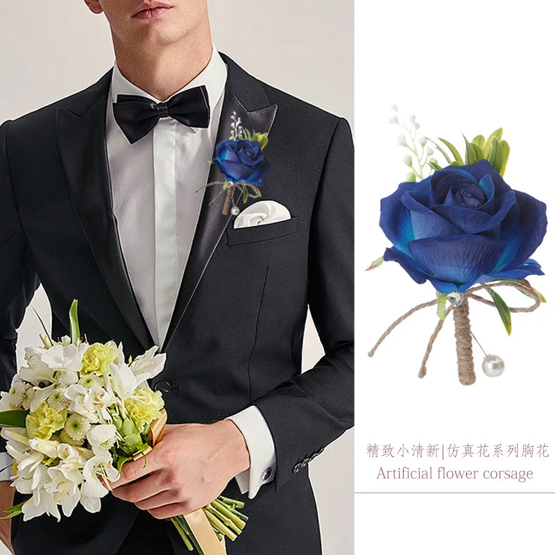 

Плечо Цветок Искусственные Цветы Свадебная Брошь Выпускная Церемония Кампус Браслет Бутоньерки Вечеринка DIY Украшения Коробки