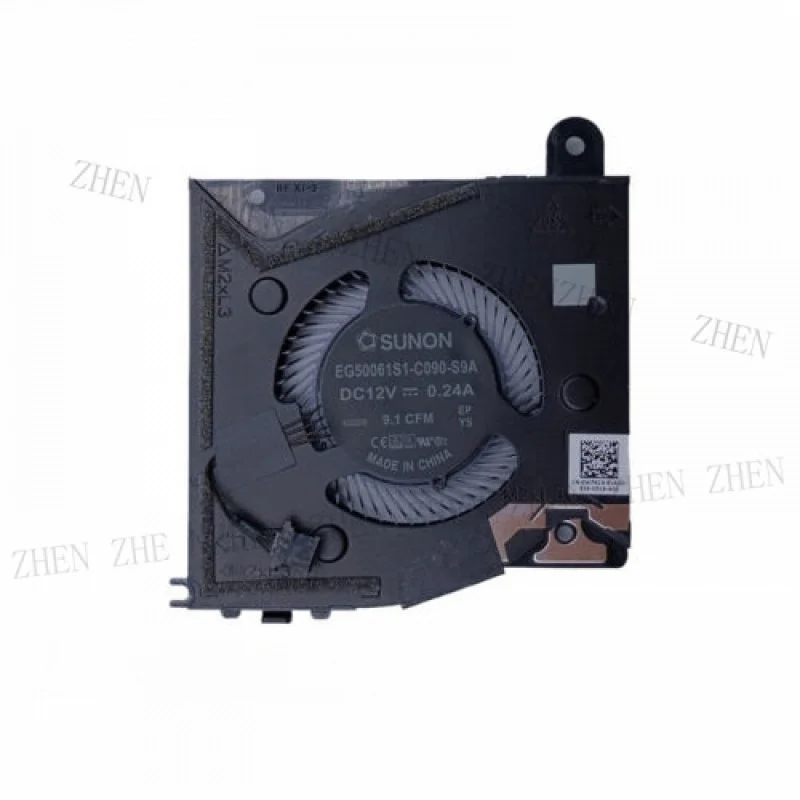 

Y For Dell Alienware X17 R1 R2 CPU Cooling Fan Black 0W7KC4 DC28000UJSL