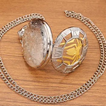 時尚新款復古浮雕鏤空羅馬數位翻蓋式懷錶鍊吊墜掛件男女款 8 最佳銷售 懷錶 - №2