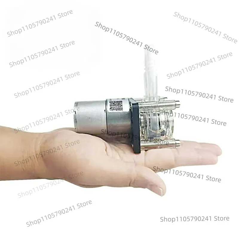 Peristaltic Pump Dosing Pump 12V/24v DC, High Flowrate for Aquarium Lab Analytical