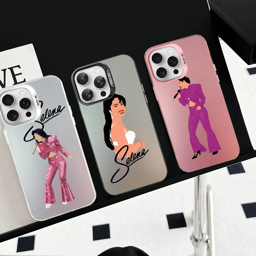 Selena Quintanilla Top Latin Artist 90s Phone Case For IPhone 16 15 14 13 12 11 Pro Max X XR XSMAX 8 Matte Shockproof Back Cover