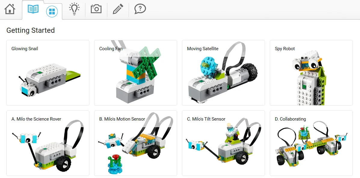 DIY Programing Robot Electronic Bricks Kit with Hub Motor Motion Sensor Kit for Standard Building Blocks We.Do 2.0 45300 Robotic