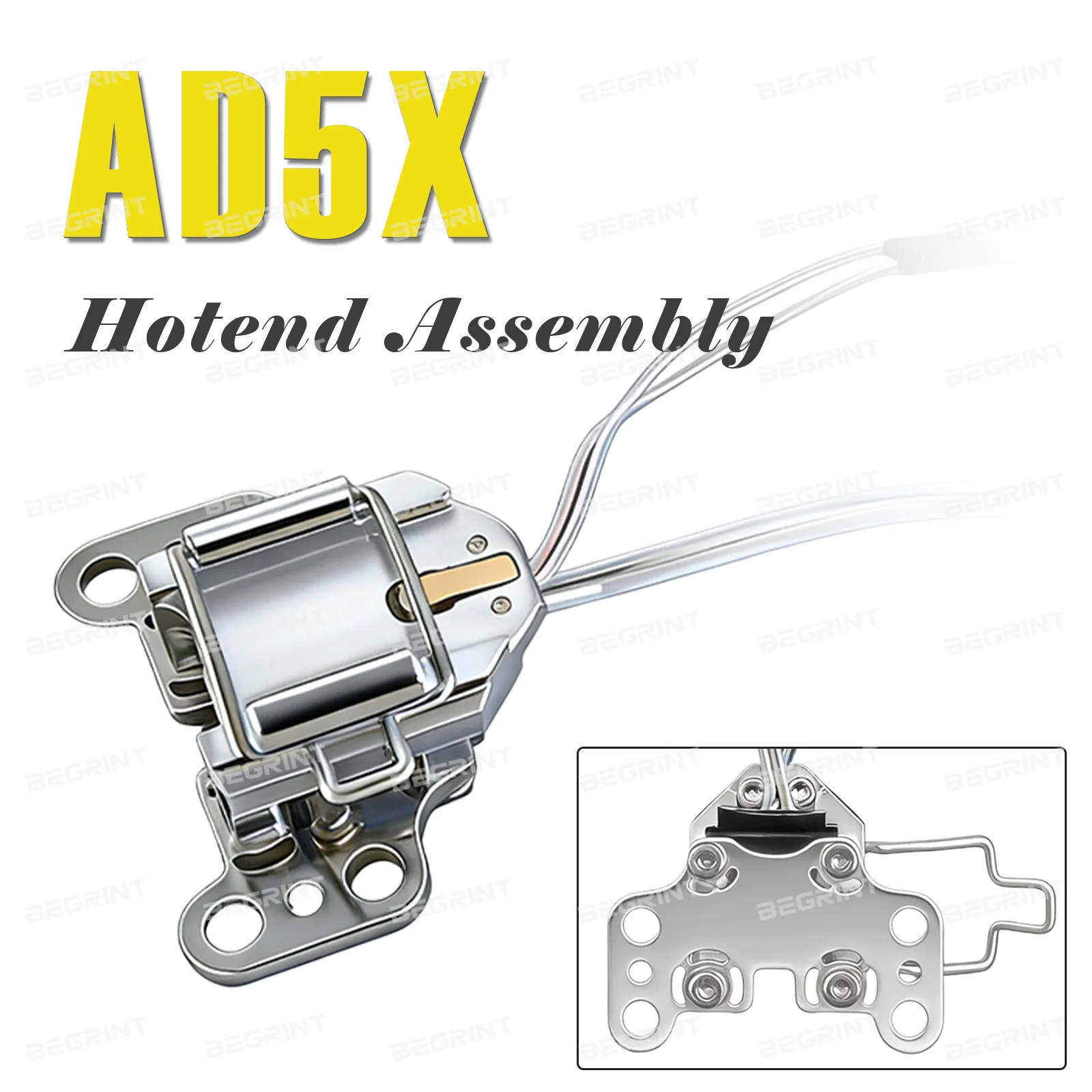 

Ad5x Hotend Heating Assembly for Flashforge AD5X Hot End Heating Component with Heater Cartridge Thermistor Extruder Accessories