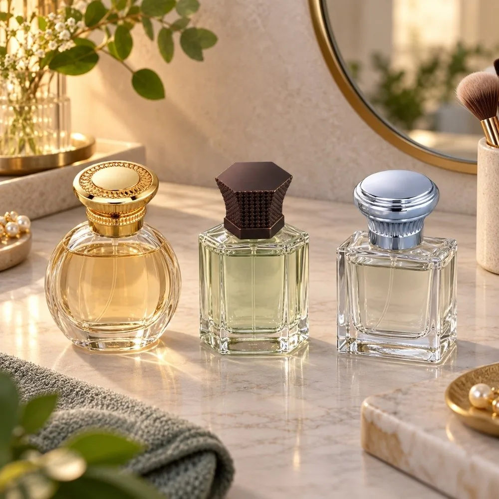 15mm Size Perfume Bottle Cap Zinc Alloy Metal Construction Fragrance Bottle Lid Universal Fit Crimp Neck Design