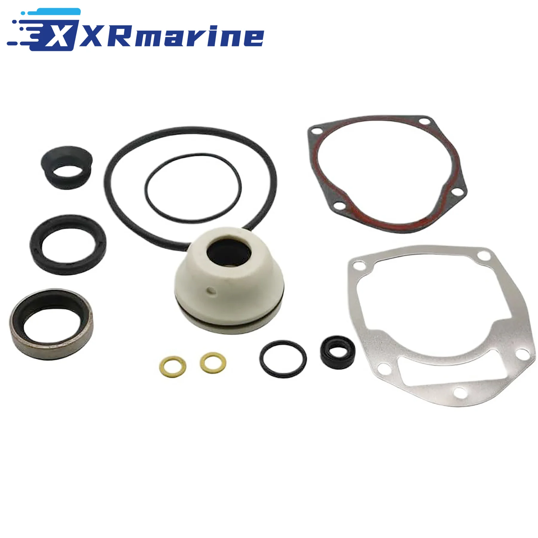 8M0057716 Lower Unit Gearcase Seal Kit for Mercury Mariner 4 Stroke 135HP 150HP Outboard Engines 46-8M0057716 Replacement set