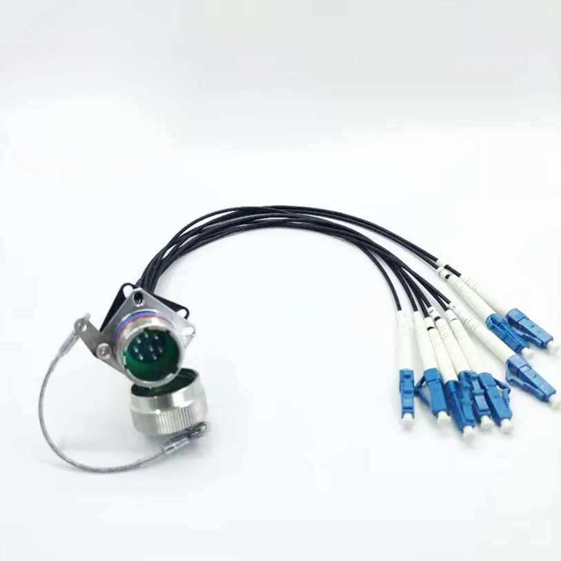 Aviation plug J599 series 8-core optical fiber connector assembly-J599/26KC08B1N-J599/20KC08A1N