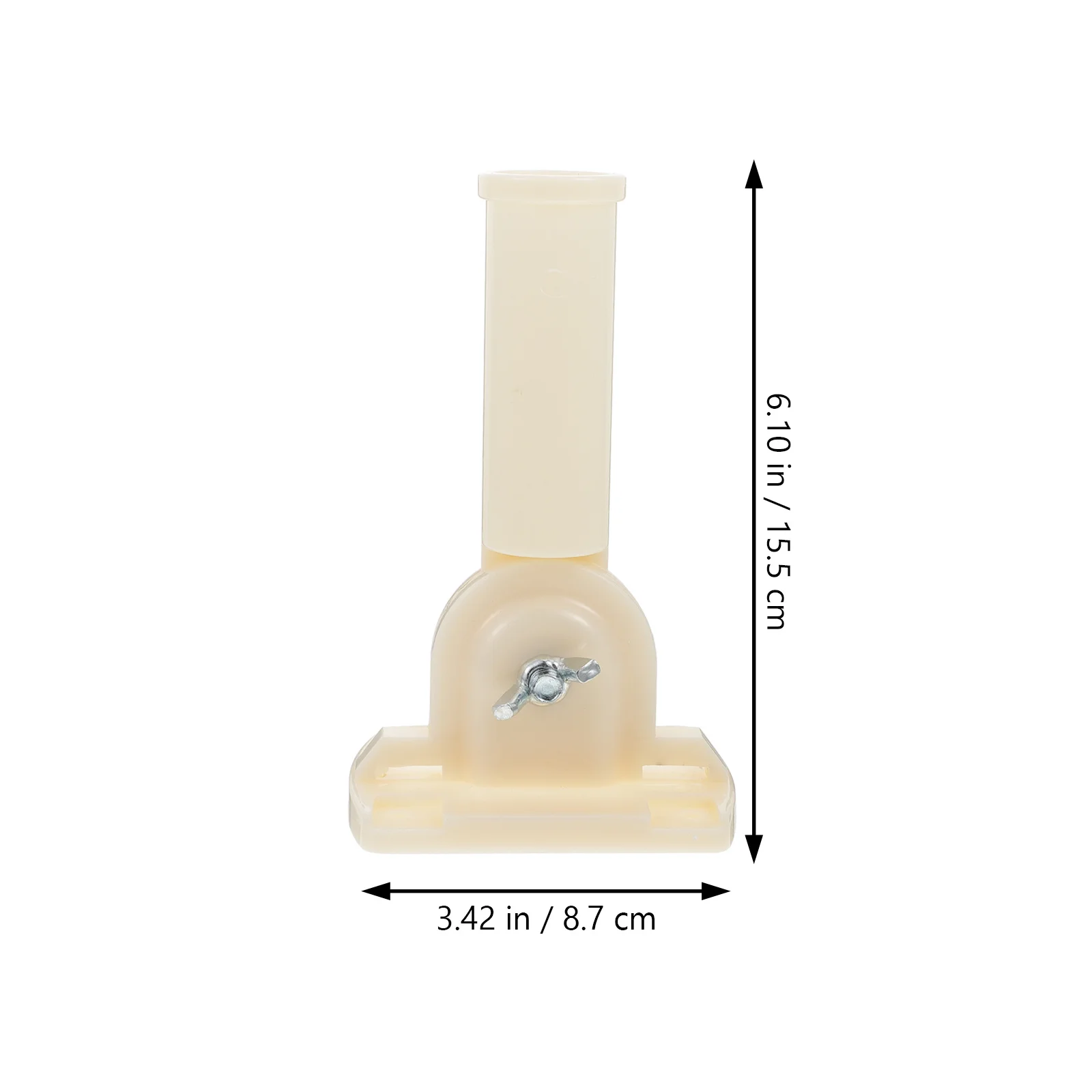 

2pcs Wall Flag Holder Thickened Plastic Flagpole Base For Outdoor Indoor Use 180 Degree Adjustable Heavy Duty Wall Mounted Pole