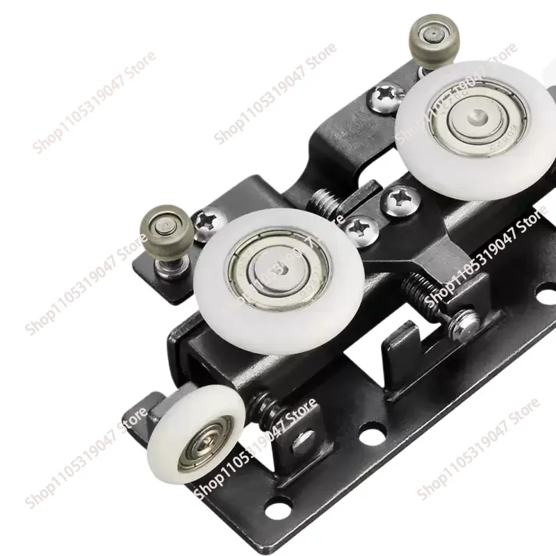 

Invisible Track Sliding Door Hardware – Ghost Door Hanging Pulley with Buffer, for Bathroom & Kitchen Hidden Track Systems