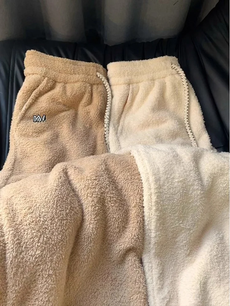 

Мужские хлопковые брюки из овечьего вельвета с утолщенной флисовой подкладкой, утепленные, для холодной погоды (Харбин, Северо-Восток), спортивные штаны, верхняя одежда в американском стиле