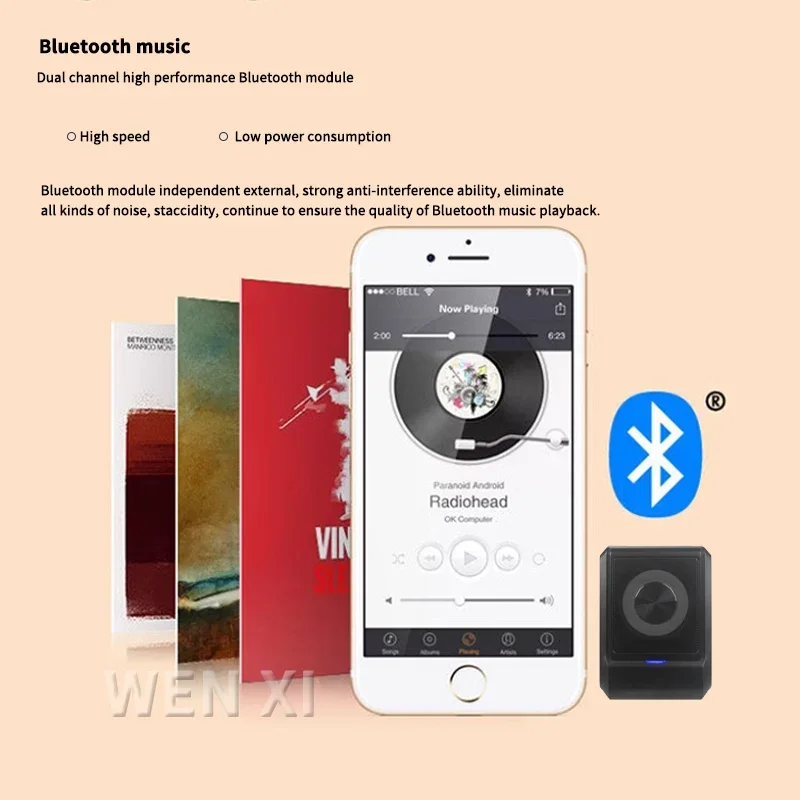 650 واط الذروة الطاقة 8 بوصة مقعد السيارة أقل من 8 سنتيمتر سميكة مضخم الصوت القرن سيارة مكبر الصوت 220 فولت مضخم صوت السيارة الجسم