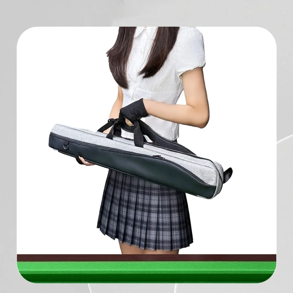 

Портативный бильярдный кий Lion с 3 отверстиями и 4 валами, держатель футляра