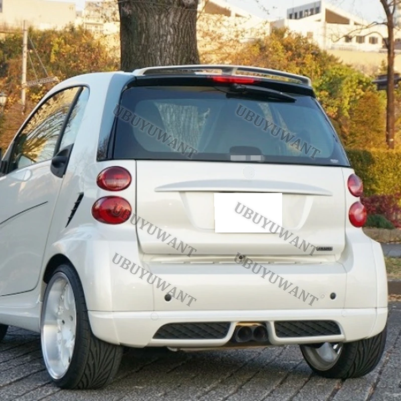 Für Benz Smart Fortwo 453 451 ABS Heckklappen-Spoiler Ducktail Lippe Flügel für Benz Smart Fortwo 453 451