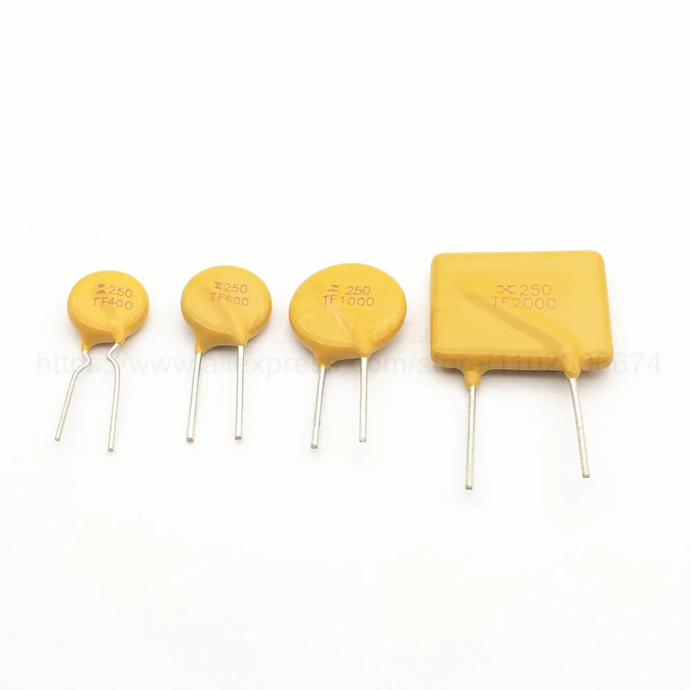 10 Stück Rücksetzbare PTC-Sicherung 250V JK250 0,4A – Polymer-Sicherung DIP Für Temperaturschutz