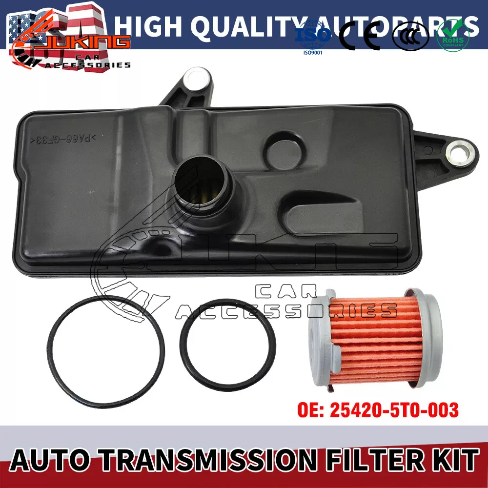 25420-5T0-003 254205T0003 ATP B-523 B523 For 2014-19 HONDA CIVIC HR-V FIT 2.0L 1.5L 1.8L CVT TRANSMISSION FILTER COOLER