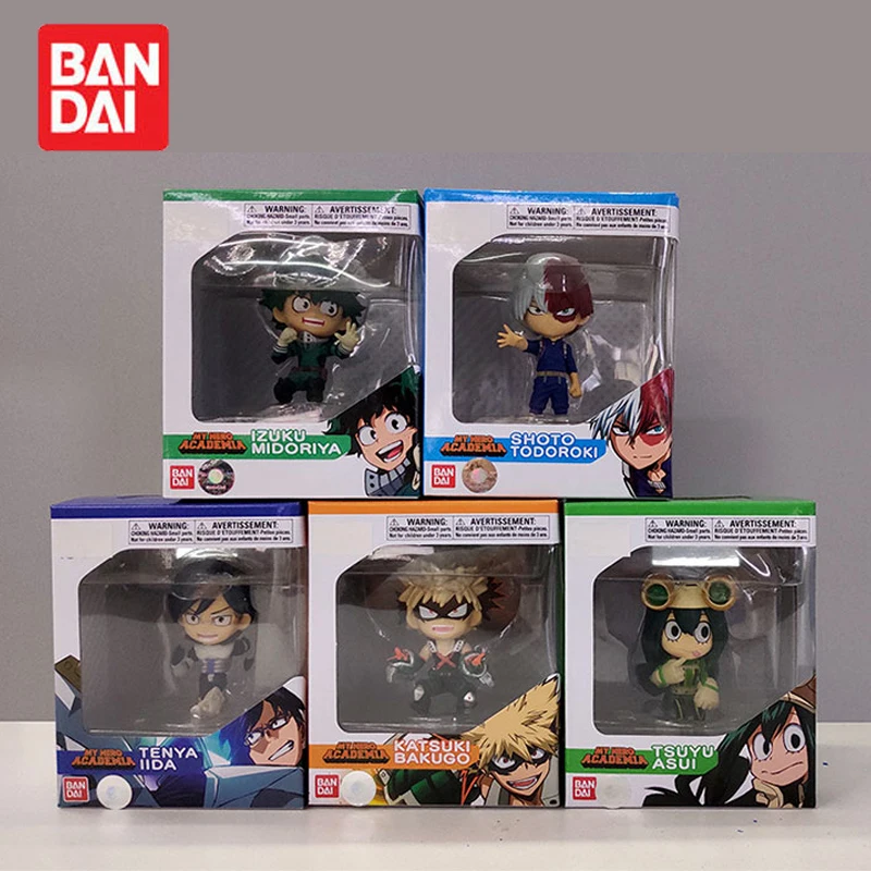 My Hero Academia Todoroki Shoto BANDAI Collezione Ornamento Anime Action Figures Modello Giocattolo per bambini