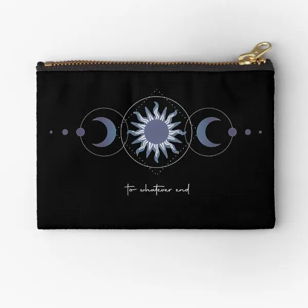 

Throne Of Glass Sun Moon Aelin Rowan Q Zipper Pouches Key Underwear Wallet Panties Packaging Storage Pocket Socks Pure Money